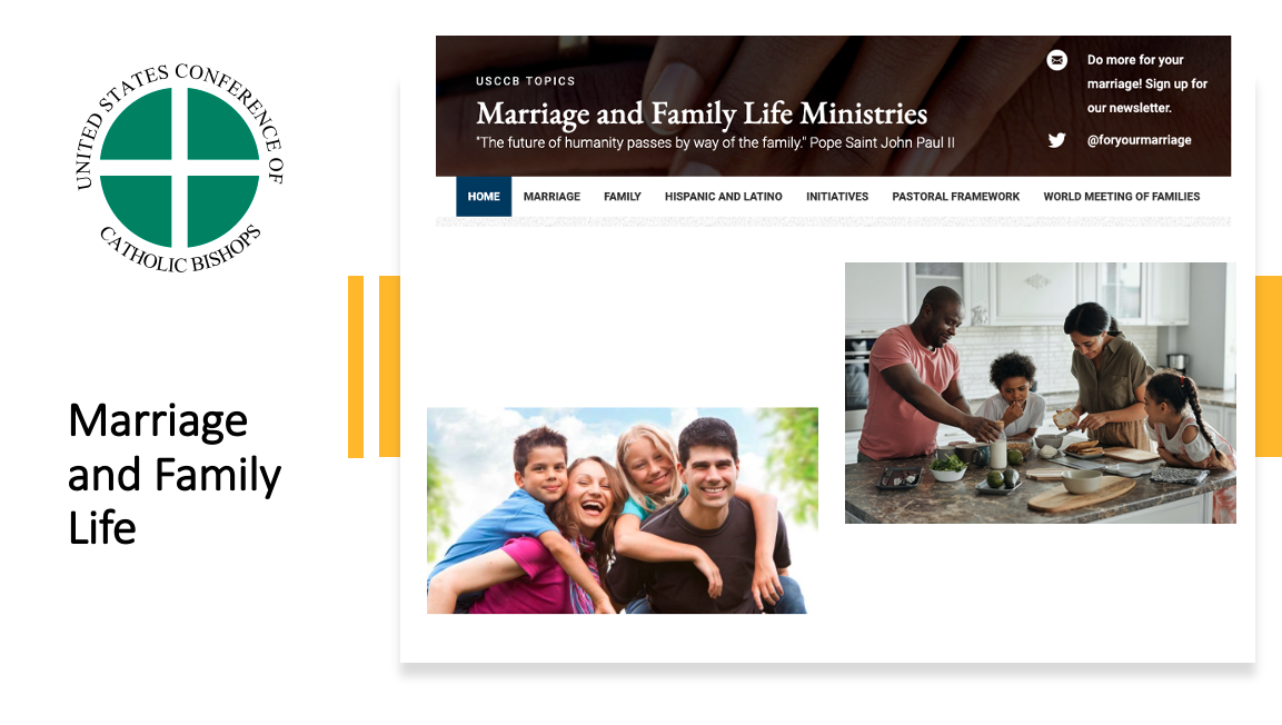Read more about the article Marriage & Family Life – Matrimonio y Vida Familiar